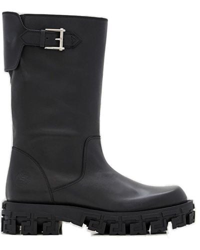 Versace Slip-on Boots - Black