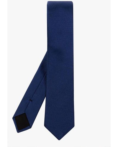 Givenchy Silk Tie - Blue