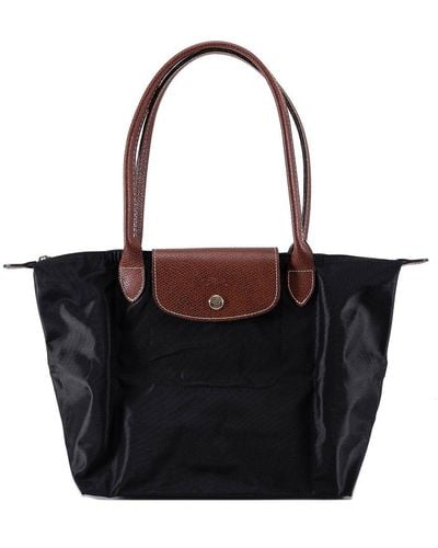 Longchamp Small Le Pliage Original Shoulder Bag - Black
