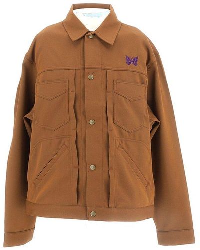 Needles Penny Twill Jacket - Brown