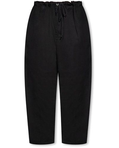 Yohji Yamamoto Oversize Trousers - Black