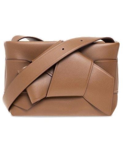 Acne Studios Musubi Leather Shoulder Bag - Brown