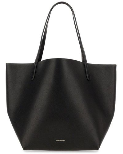 Mansur Gavriel Everyday Soft Shopping Bag - Black