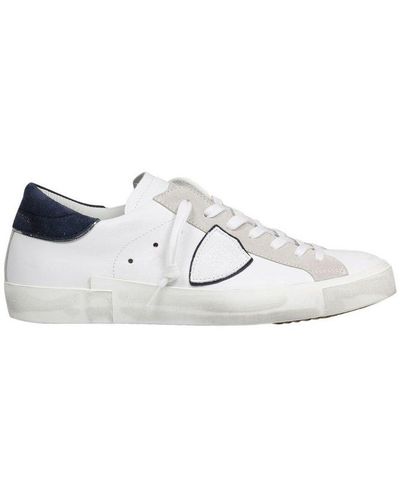 Philippe Model Prsx Mixage Pop Lace-up Sneakers - White