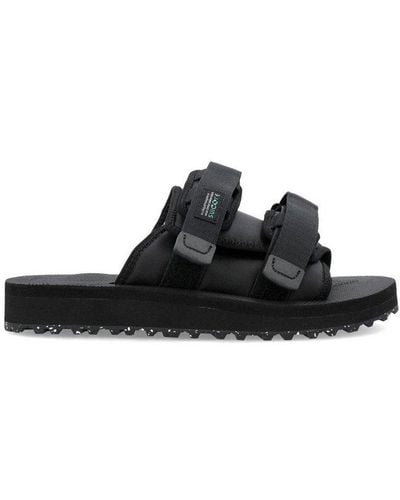 Suicoke Moto-cab Slip-on Sandals - Black