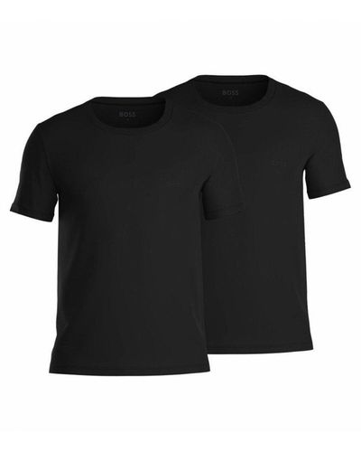 BOSS Pack Of Two Crewneck T-shirt - Black