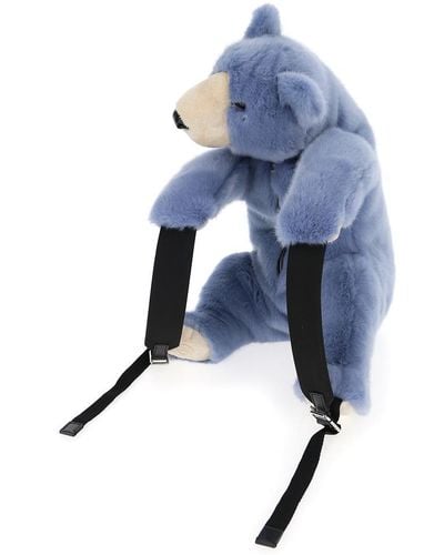 Dolce & Gabbana Blue Bear Backpack By