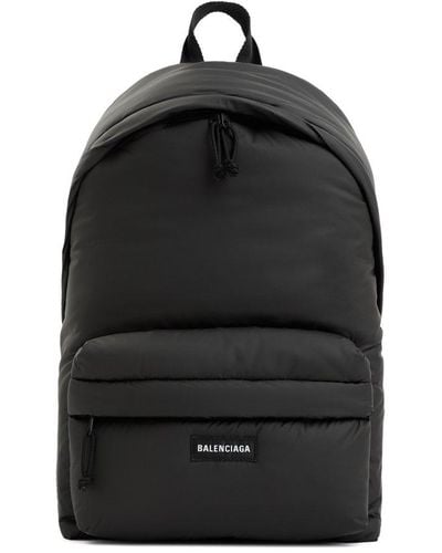 Balenciaga Explorer Backpack Bag - Black