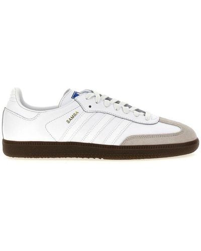 adidas Originals Samba Og Lace-up Trainers - White
