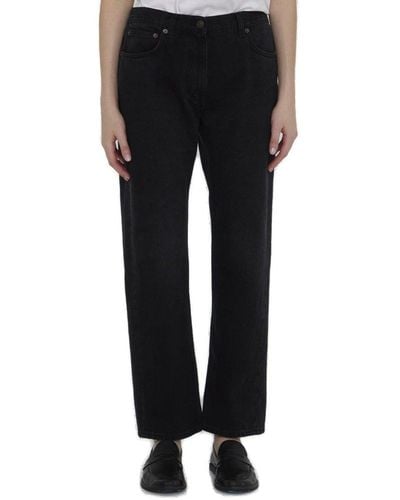 The Row Ryley Low-rise Jeans - Black