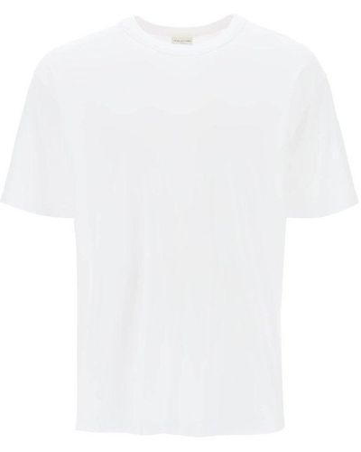 Dries Van Noten Oversized Crewneck T-shirt - White