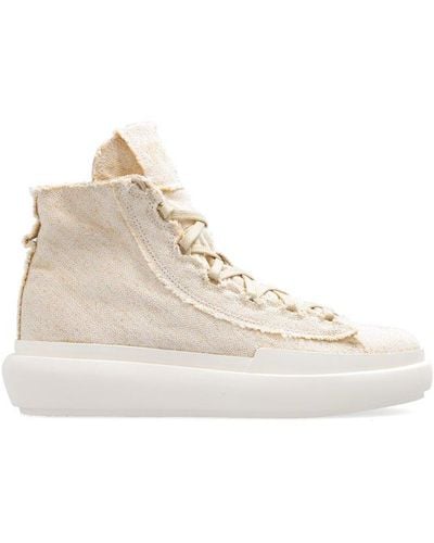 Y-3 Nizza High Top Sneakers - Natural