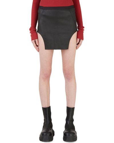 Rick Owens Diana Mini Skirt - Black