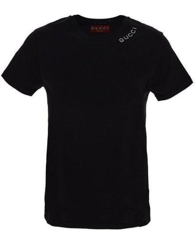 Gucci Jersey T-shirt - Black