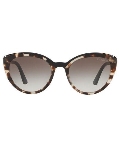 Prada Cat-eye Frame Sunglasses - Metallic