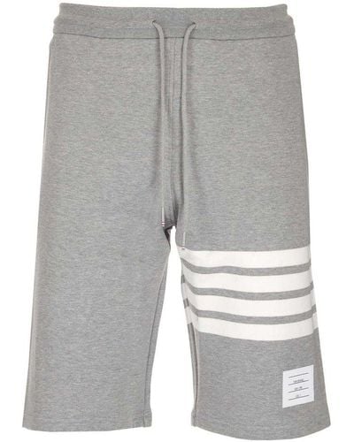 Thom Browne 4-bar Shorts - Grey
