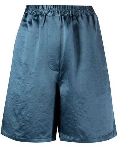 Acne Studios Elasticated Waist Shorts - Blue