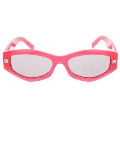 Givenchy Rectangular Frame Sunglasses - Pink