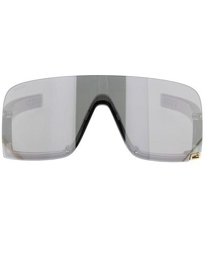 Gucci Oversized Frame Sunglasses - Grey