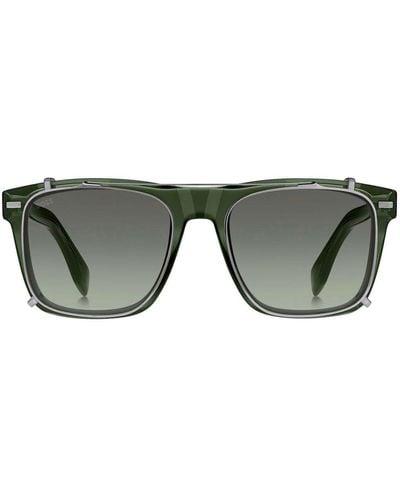 BOSS 1445/cs Square Frame Sunglasses - Grey