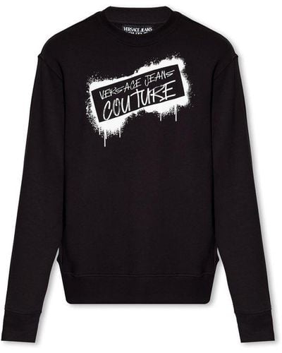 Versace Printed Sweatshirt - Black