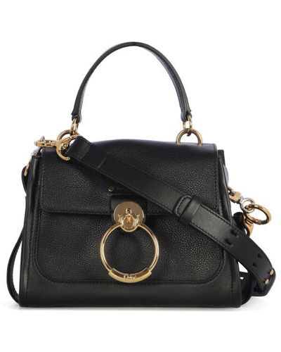 Chloé Tess Day Mini Shoulder Bag - Black