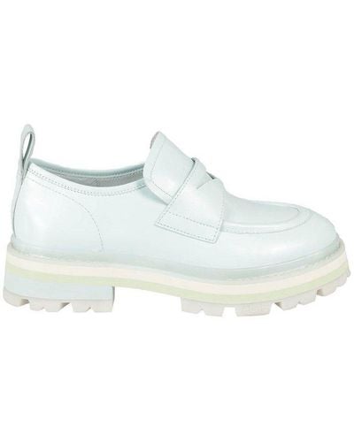 Ash Genialbis Slip-on Flat Shoes - White