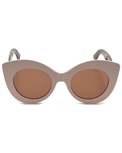Fendi Cat-eye Frame Sunglasses - Brown