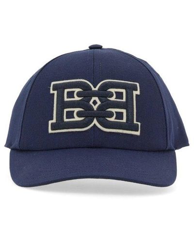Bally Hat With Logo - Blue