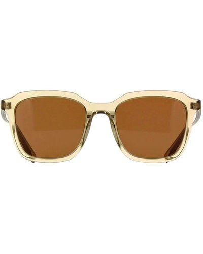 Saint Laurent Square Frame Sunglasses - Yellow