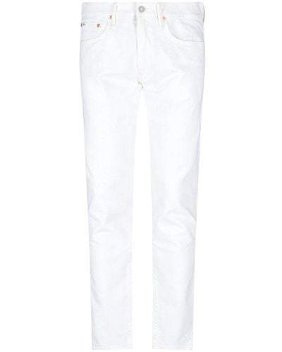Polo Ralph Lauren Straight Jeans - White