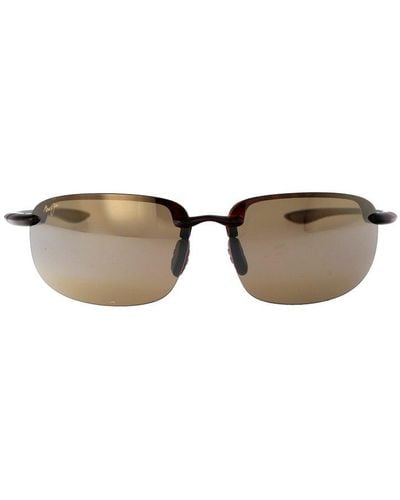Maui Jim Ho'okipa Xlarge Polarized Sunglasses - Brown