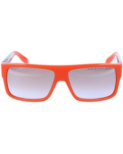 Marc Jacobs Rectangle-frame Sunglasses - Red