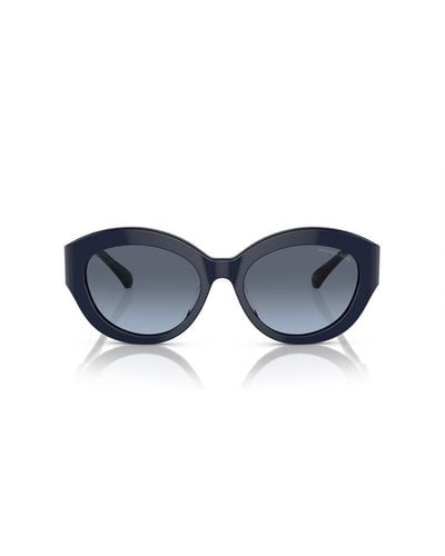 Michael Kors Round Frame Sunglasses - Blue