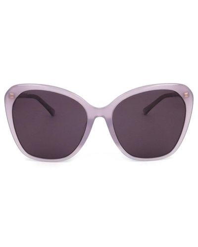 Jimmy Choo Ele Cat-eye Frame Sunglasses - Purple