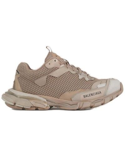 Balenciaga Track.3 Mesh Sneaker - Brown