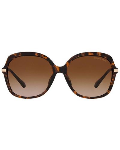 Michael Kors Square Frame Sunglasses - Black