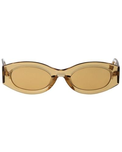 Linda Farrow X The Attico Berta Sunglasses - Natural