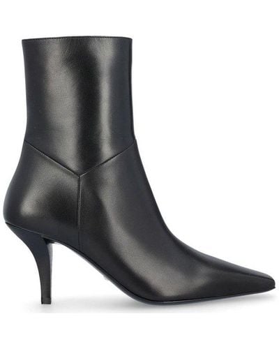 Gucci Leather Bootie - Black