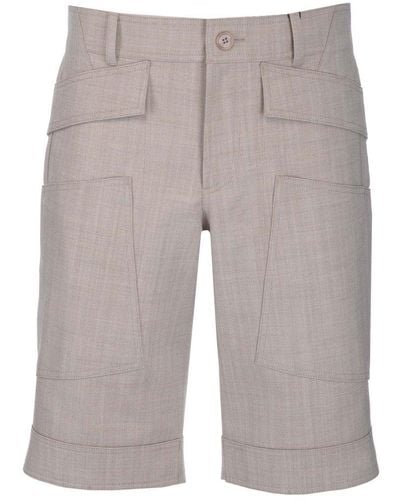 Burberry Beige Cargo Shorts - Natural