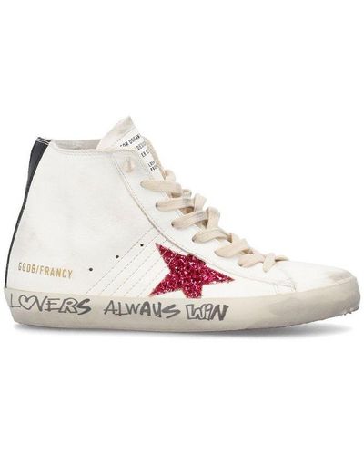 Golden Goose Francy Lace-up Trainers - Pink