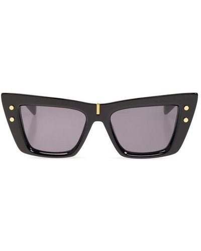BALMAIN EYEWEAR B Eye Butterfly Frame Sunglasses - Black