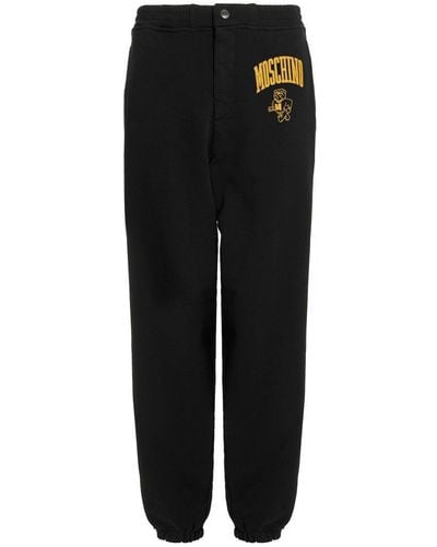 Moschino University sweatpants - Black