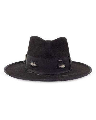 Nick Fouquet Distressed 693 Hat - Black