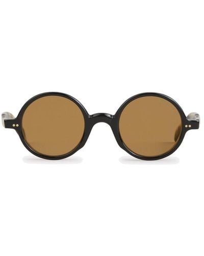 Cutler and Gross Round Frame Sunglasses - Metallic