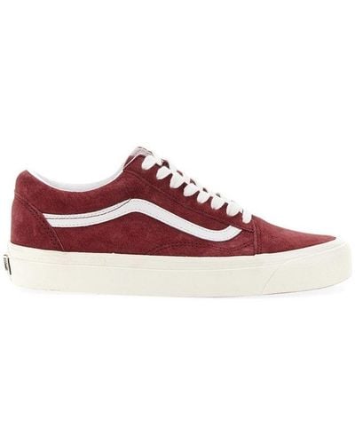 Vans Old Skool Lace-up Sneakers - Red