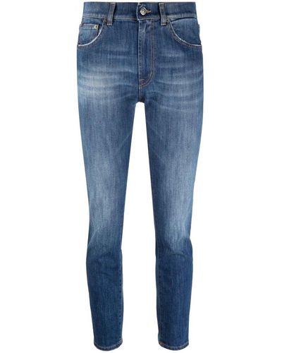 Dondup Slim-cut Denim Jeans - Blue