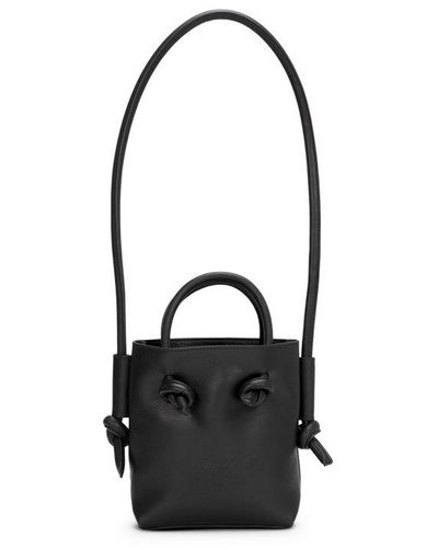 Marsèll Nodino Logo Debossed Clutch Bag - Black