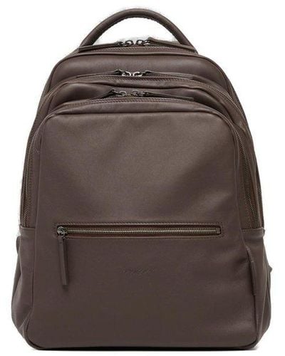 Marsèll Triparto Zipped Backpack - Brown