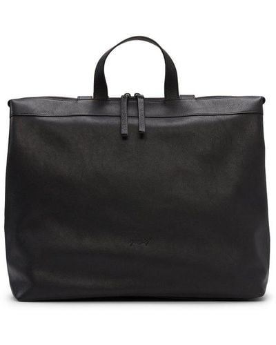 Marsèll Logo-debossed Top Handle Bag - Black